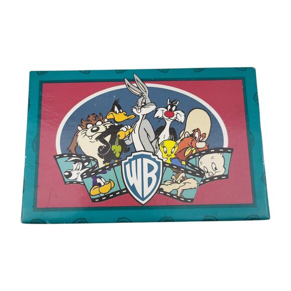 1994 Looney Toons Tweety And Sylvester Fossil Watch With Box Warner Bros main image 4